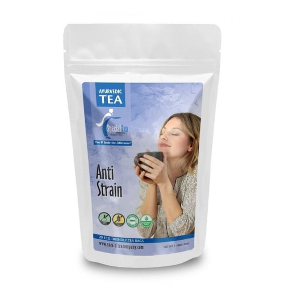 Special Tea Anti-Strain Ayurvedic Tea, 20 Tea Bags