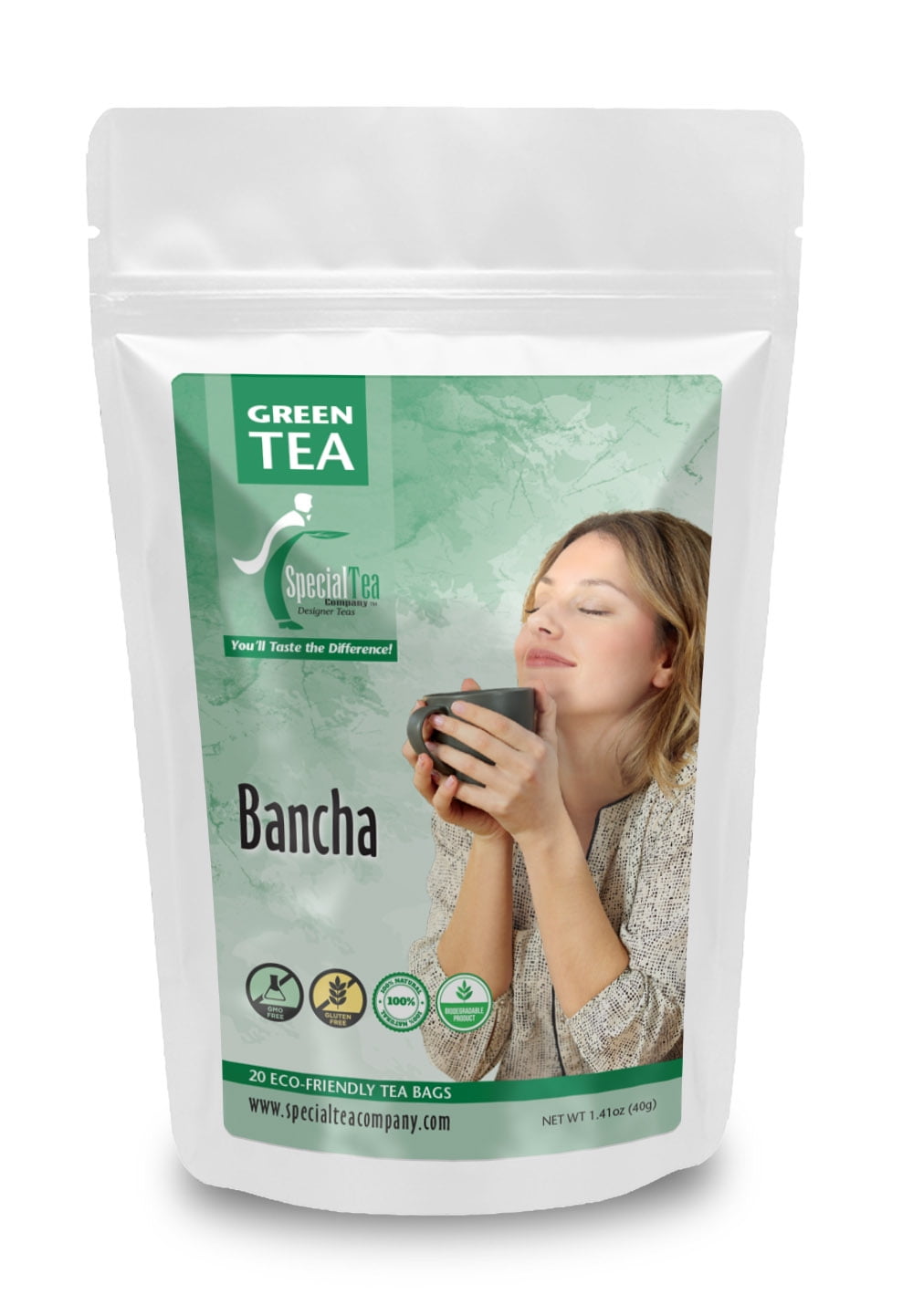 Special Tea Bancha Green Tea, 20 Tea Bags