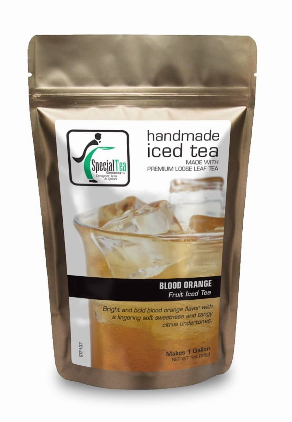 Special Tea Bohemian Raspberry Loose Leaf Green Tea, Iced Tea Makes One Gallon