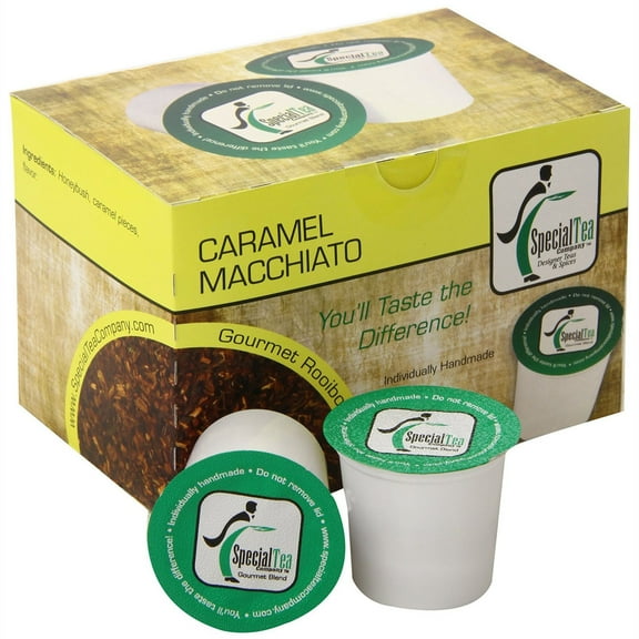 Special Tea Caramel Macchiato Rooibos Tea Single Serve Cups