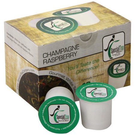 Special Tea Champagne Raspberry White Tea Single Serve Cups