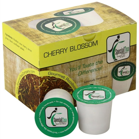 Special Tea Cherry Blossom Rooibos Tea Single Serve Cups