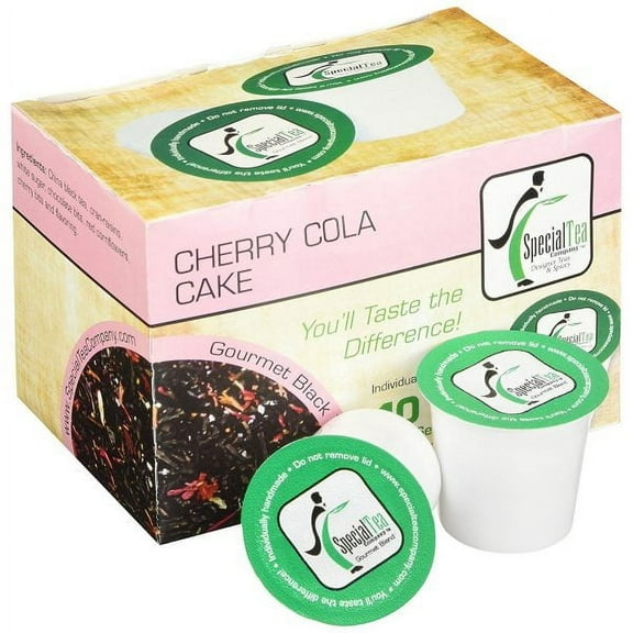Special Tea Cherry Cola Cake Tea Black Tea Single Serve Cups