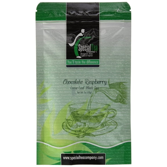 Special Tea Chocolate Raspberry Black Tea, Loose Leaf 16 oz.