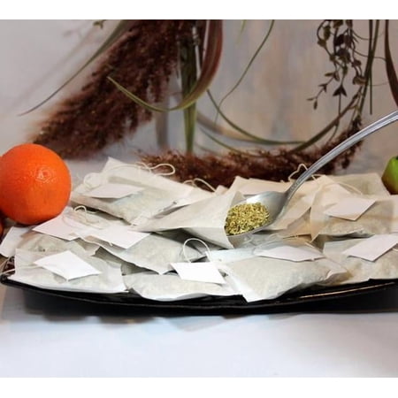 Special Tea Company 200 Empty String Teabags or Herbs Heat Seal Loose 2.5? x 2.25?