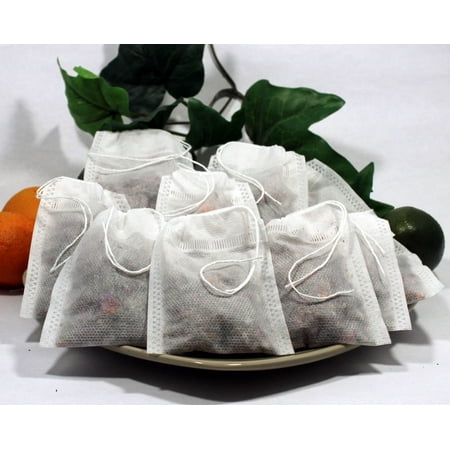 Special Tea Company Empty Woven Style Draw String Tea Bags 3.93 x 5.70 (500 ct)
