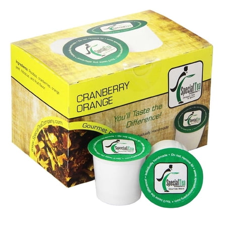 Special Tea Cranberry Orange Rooibos Tea Single Serve Cups