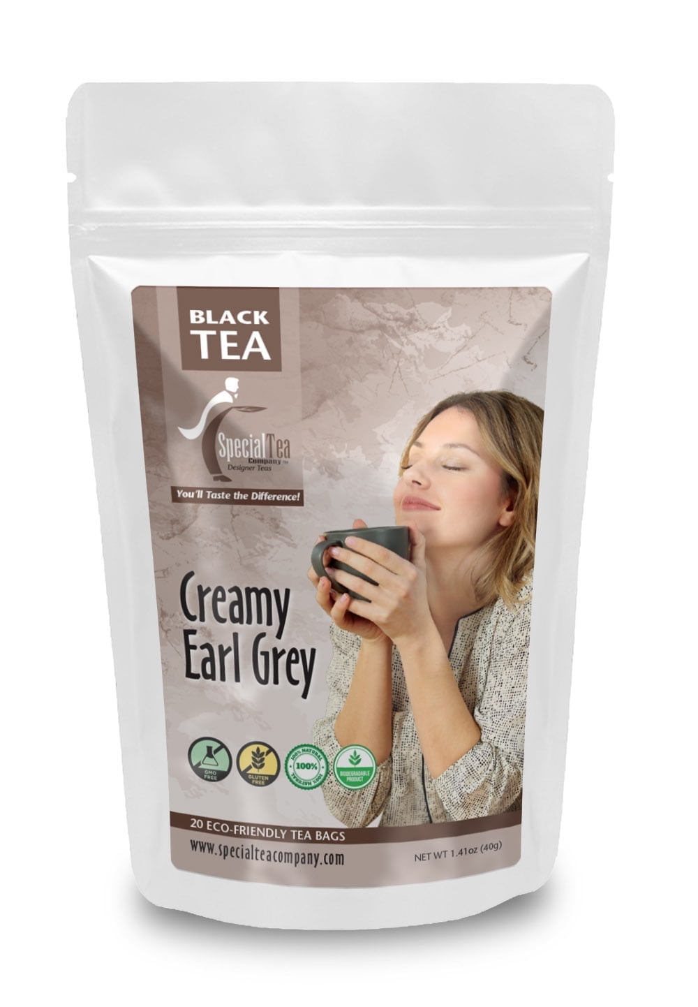 Lot 35 Creamy Earl Grey Tea - Luxury Bergamot Black Tea With Cream Flavor, From Fairmont Hotels