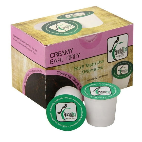 Special Tea Creamy Earl Grey Black Tea Single Serve Cups