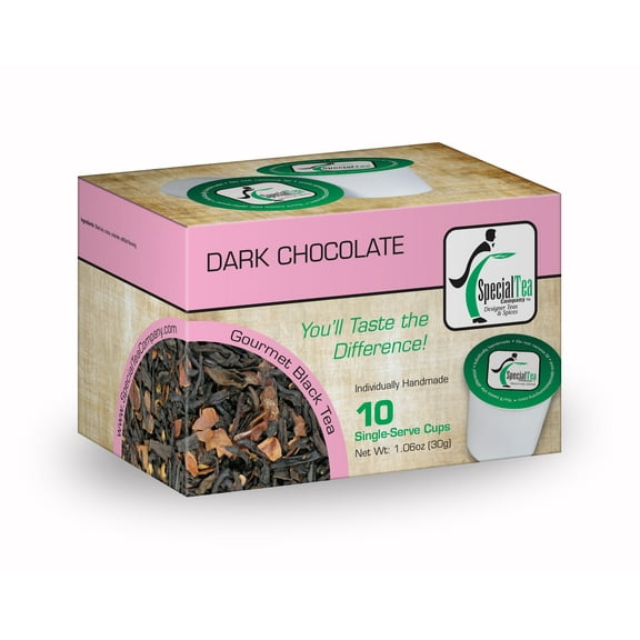 Special Tea Dark Chocolate Black Tea Single Serve Cups