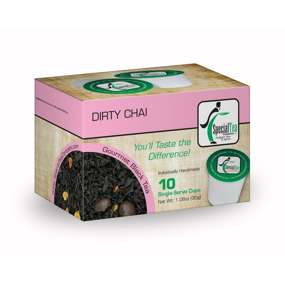 Special Tea Dirty Chai Black Tea Single Serve Cups