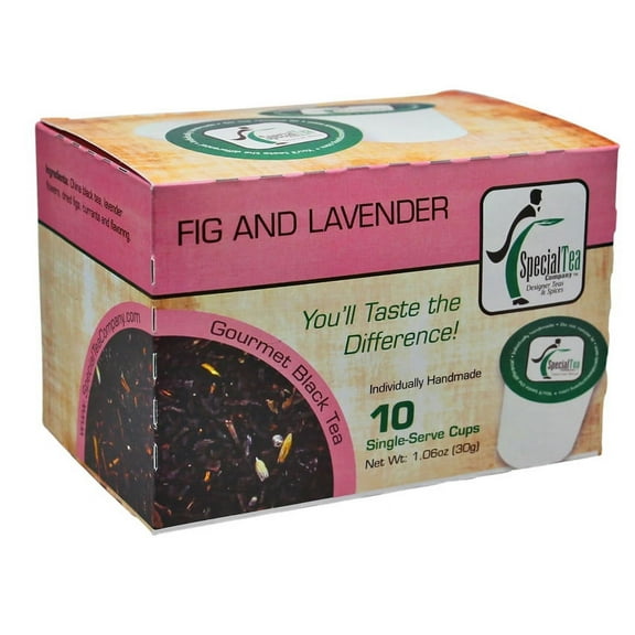 Special Tea Fig and Lavender Black Tea Single Serve Cups