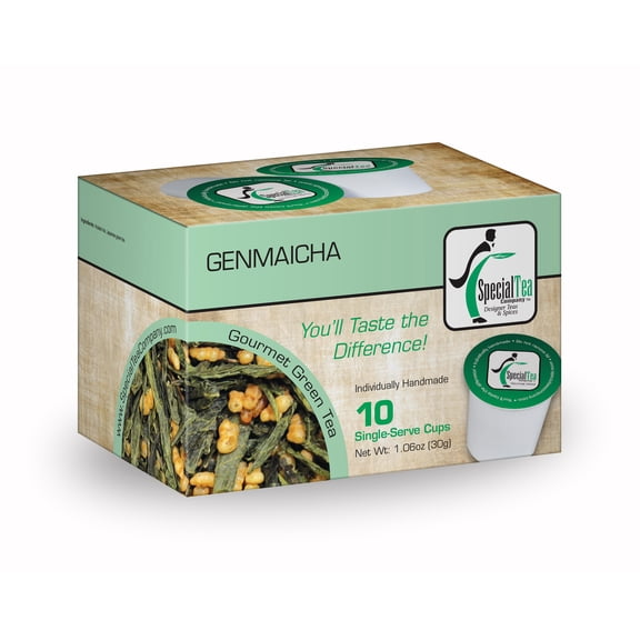 Special Tea Genmaicha Green Tea Single Serve Cups