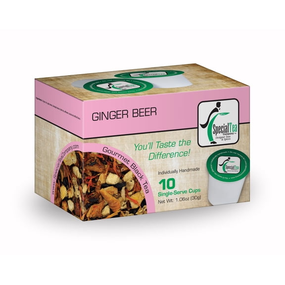 Special Tea Ginger Beer Black Tea Single Serve Cups