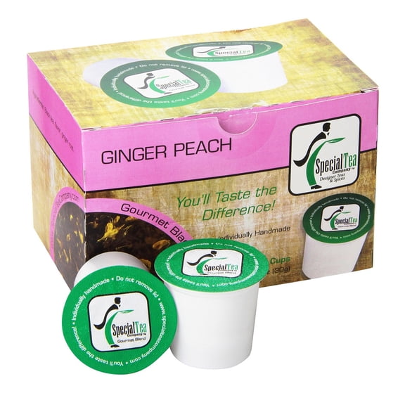 Special Tea Ginger Peach Black Tea Single Serve Cups