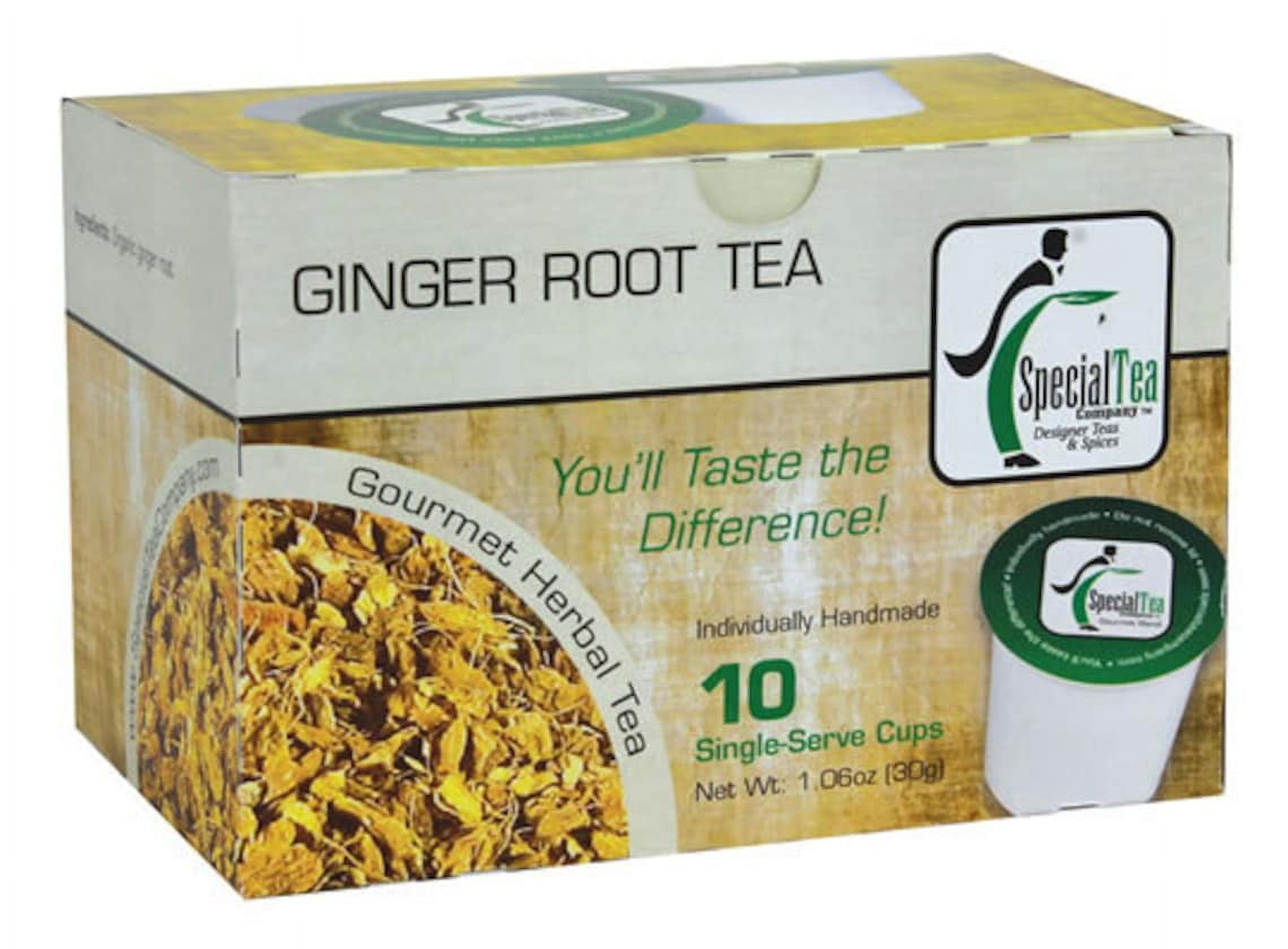 Special Tea Ginger Root Herbal Tea Single Serve Cups - Walmart.com