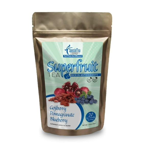 Special Tea Gojiberry Green Tea Blend 20 Tea Bags