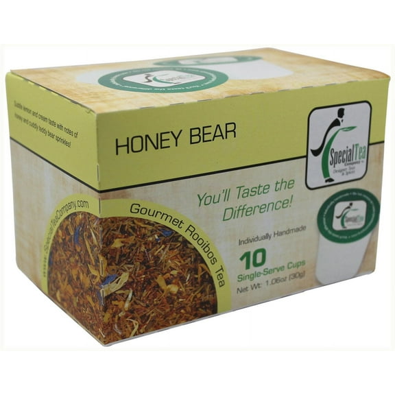Special Tea Honey Bear Rooibos Tea Single Serve Cups