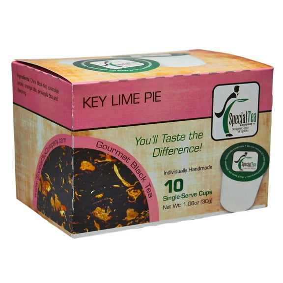 Special Tea Key Lime Pie Black Tea Single Serve Cups