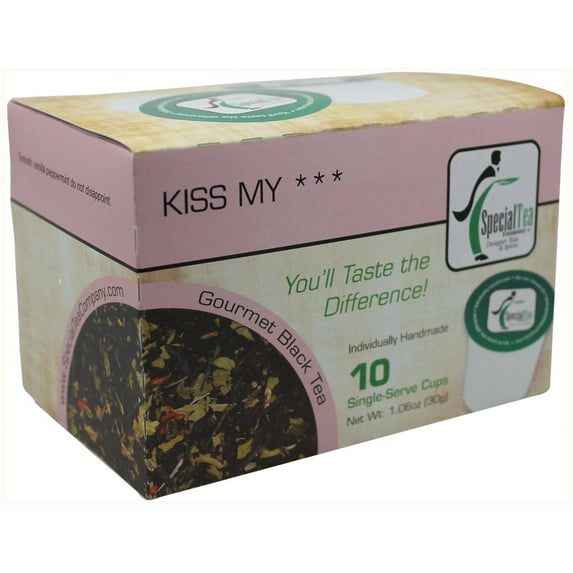 Special Tea Kiss My *** Black Tea Single Serve Cups