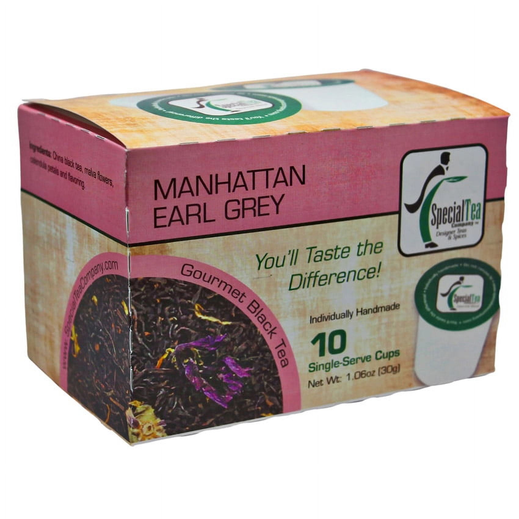 Special Tea Manhattan Earl Grey Blend Black Tea Single Serve Cups ...
