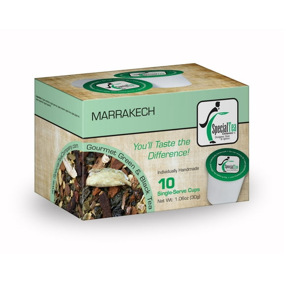 Special Tea Marrakech Green Chai, 10 ct Single Serve Cups