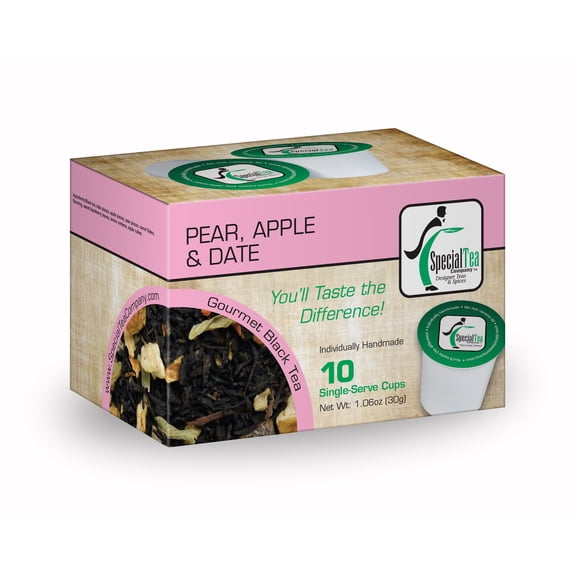 Special Tea Pear, Apple, Date Black Tea Single Serve Cups