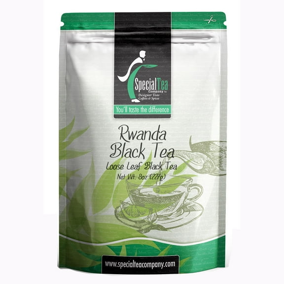 Special Tea Rwanda Black Tea, Loose Leaf Black Tea 8 oz
