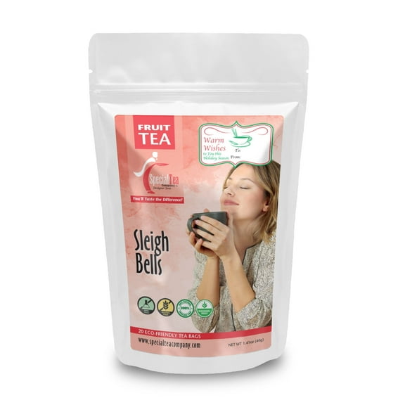 Special Tea Sleigh Bells Fruit Tea, 20 Tea Bags