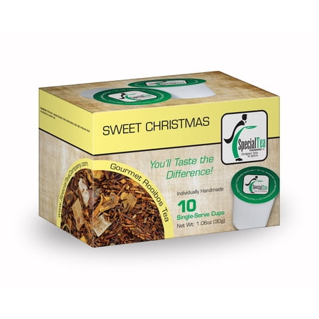 Special Tea Sweet Christmas Rooibos Tea Single Serve Cups
