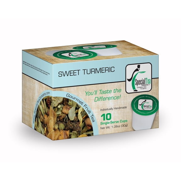 Special Tea Sweet Turmeric Fruit Tea Single Serve Cups