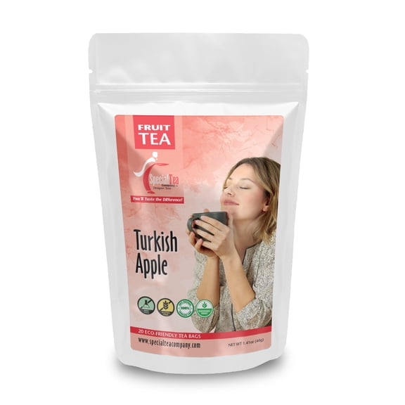 Special Tea Turkish Apple Fruit Tea, 20 Tea Bags