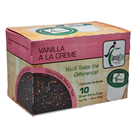 Special Tea Vanilla A La Creme Black Tea Single Serve Cups