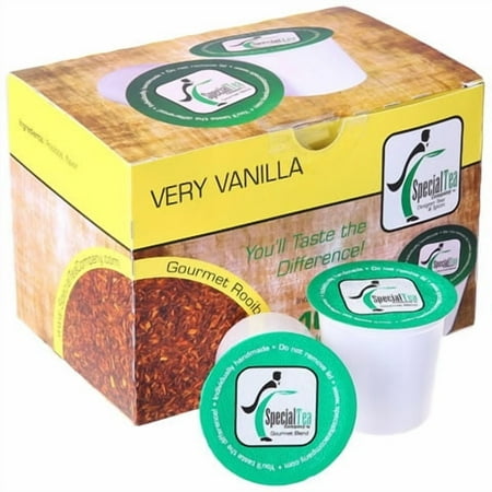 Special Tea Rooibos Tea with Vanilla Flavor Single Serve Cups