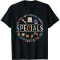 thumbnail image 1 of Special Teacher Music Art Computers Library T-Shirt, 1 of 4