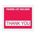 thumbnail image 1 of Special Use Red "Packing List Enclosed - Thank You" Envelopes 4 1/2" X 5 1/2" (1000 Case), 1 of 4