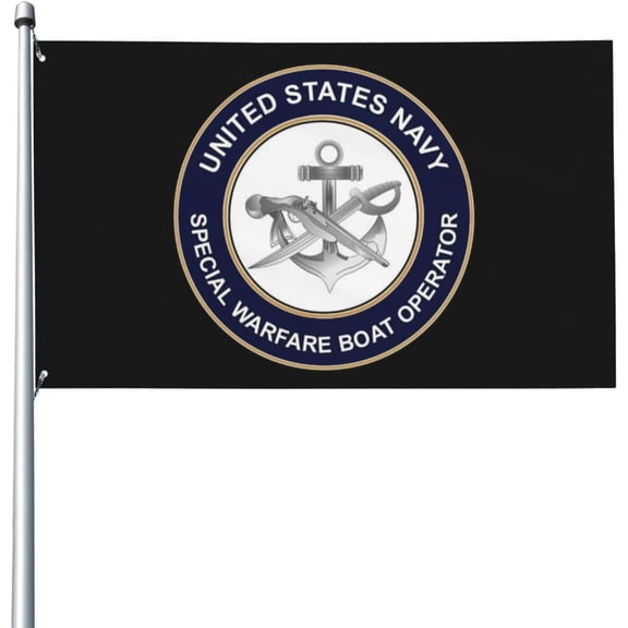 Special Warfare Boat Operator Banner Outdoor Flag House Flag Garden Flag Yard Flag 3x5ft