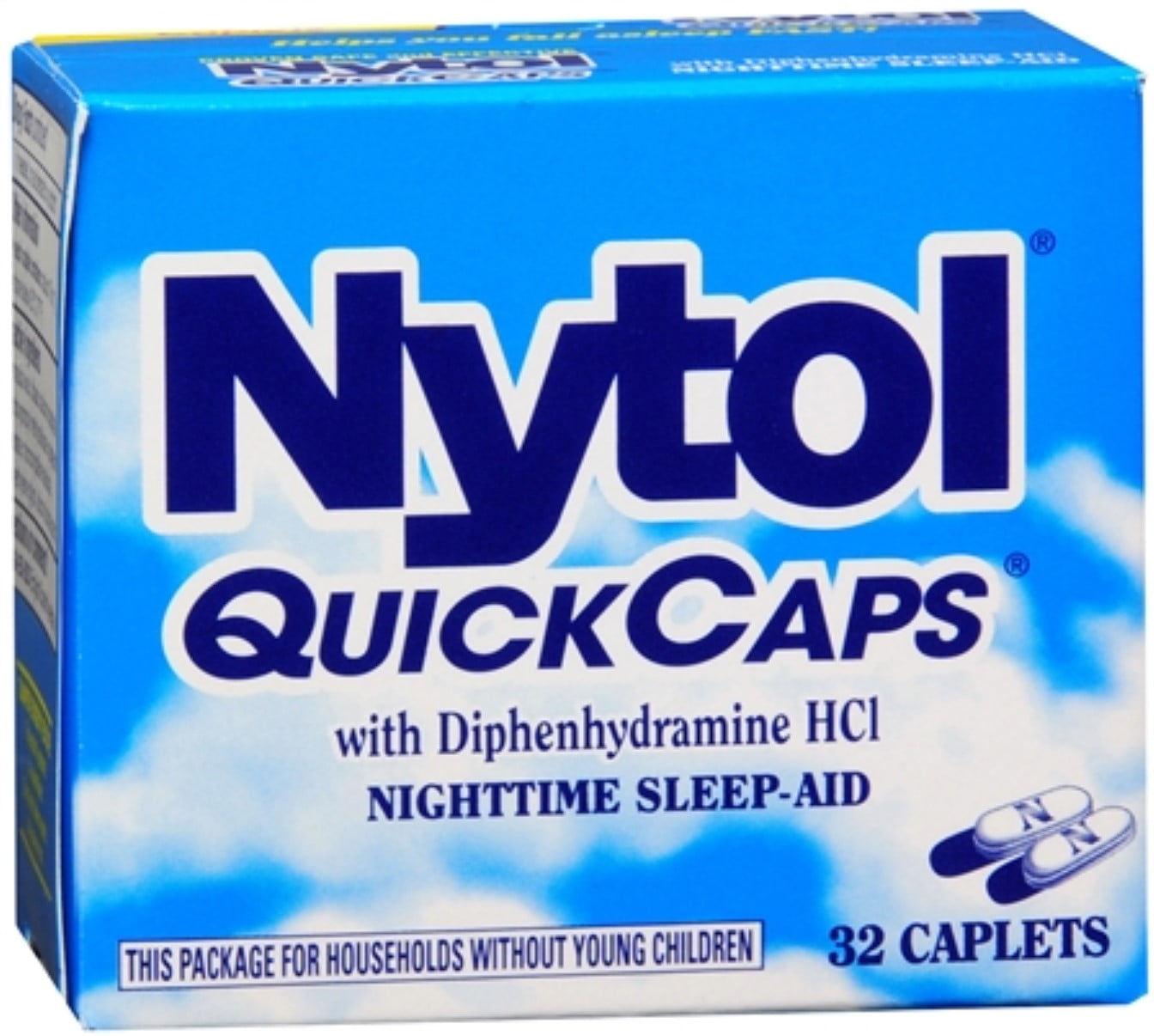 Special pack of 5 SLEEP AID 32 Caplets, Special pack of 5 NYTOL SLEEP AID CAPLETS 32 CAPSULES By Nytol