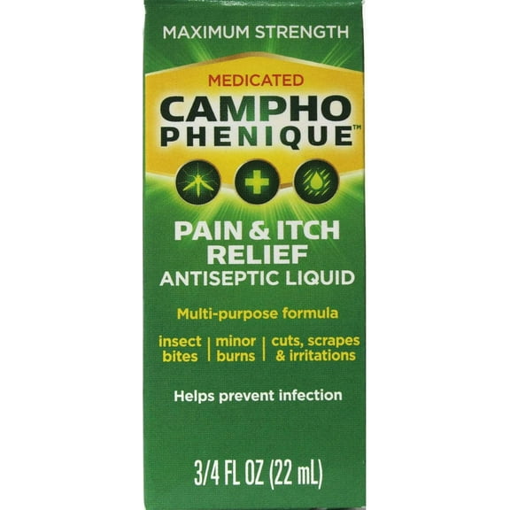 Special pack of 6 CAMPHO PHENIQUE LIQUID 0.75 oz