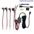 Special power cord module for driving recorder stepdown line 24V12V to