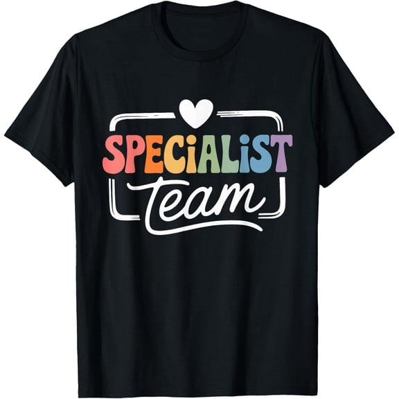 Specialist Teacher Specials Team Squad Crew Back to School Kids Boys Girls T-shirt