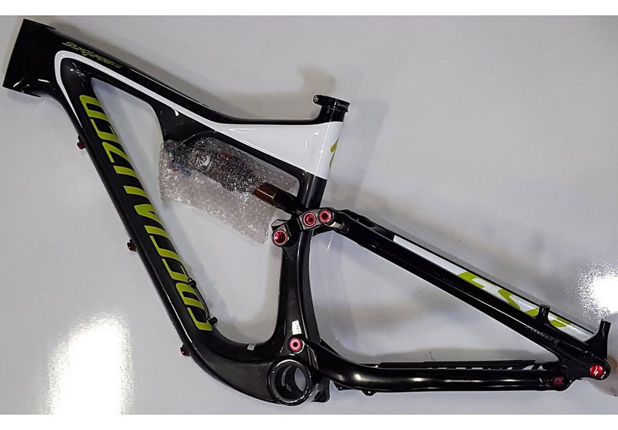 Specialized Stumpjumper fsr expert carbon evo frm gloss carbon/white