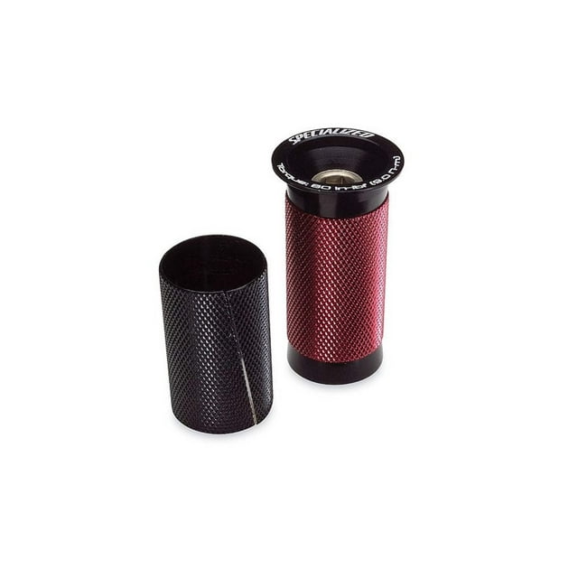 Specialized steerer tube plug rd/mtn carbon steerer tube plug blk 48x23