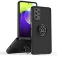 thumbnail image 1 of is Specially Designed for Samsung Galaxy A32(5G) Anti-Fall,Anti-Fingerprint, Built-in 360° Rotating Ring Bracket Solid and Durable Magnetic car Phone case, Suitable for 6.5inches Male-Black, 1 of 6