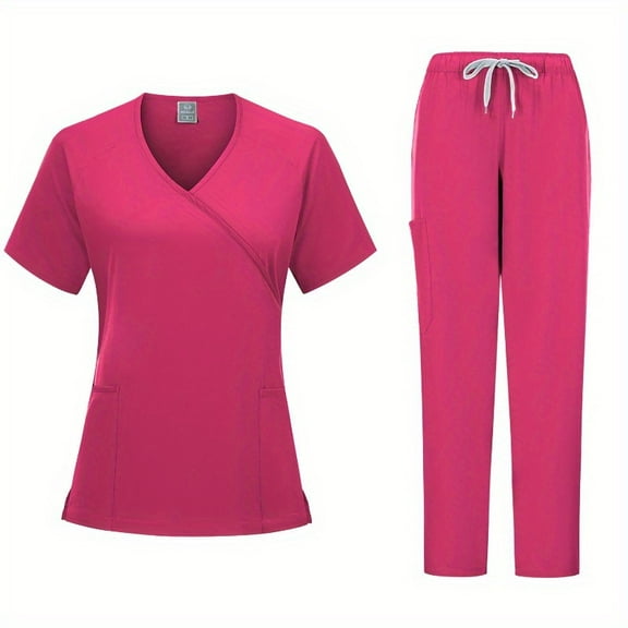 Specially Designed for Female Pet Doctors To Create Antibacterial Scrub Medical Work Clothes Comfortable and Breathable Scrub