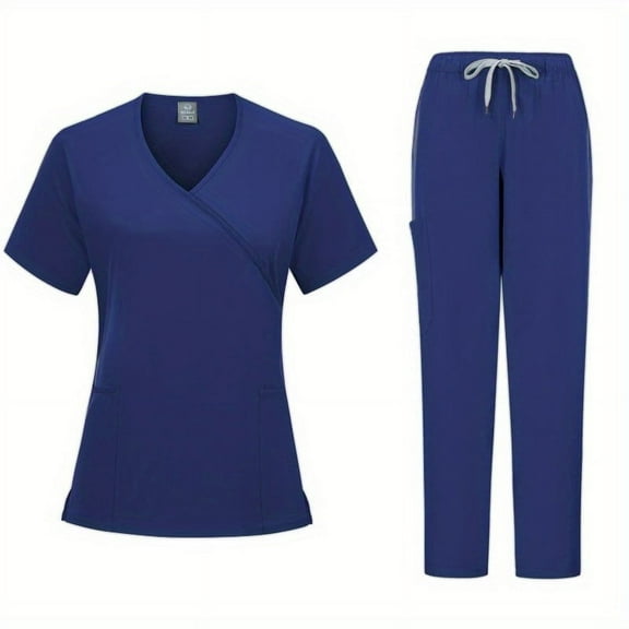 Specially Designed for Female Pet Doctors To Create Antibacterial Scrub Medical Work Clothes Comfortable and Breathable Scrub