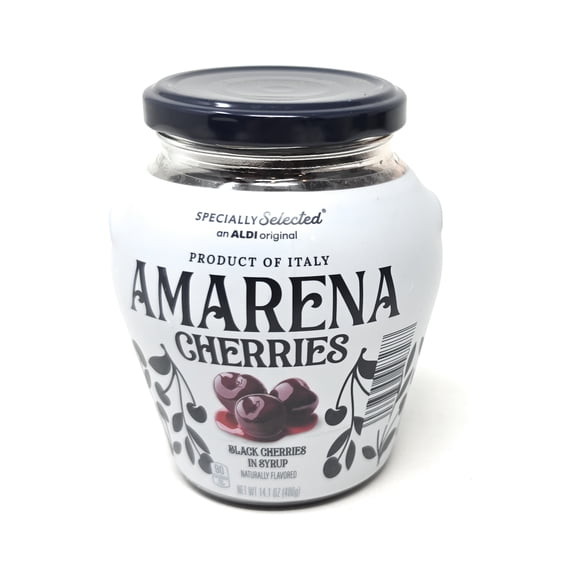 Specially Selected Amarena Cherries Black Cherries in Syrup 14.1 oz
