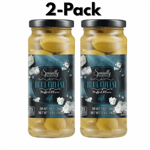 Specially Selected Blue Cheese Stuffed Olives 2-Pack 7 oz