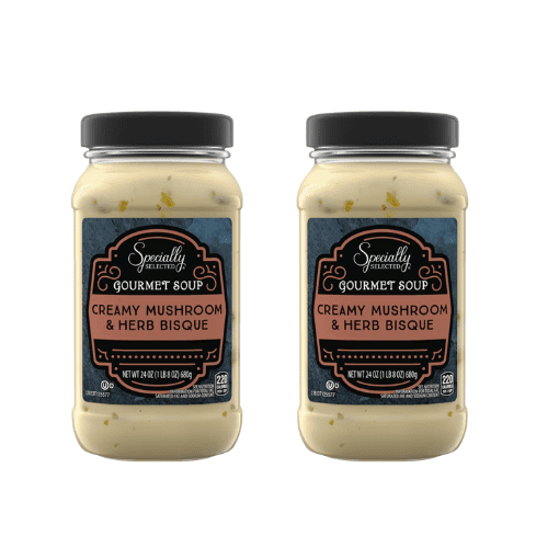 Specially Selected Creamy Mushroom & Herb Bisque Soup, 24 Oz,2 Pack
