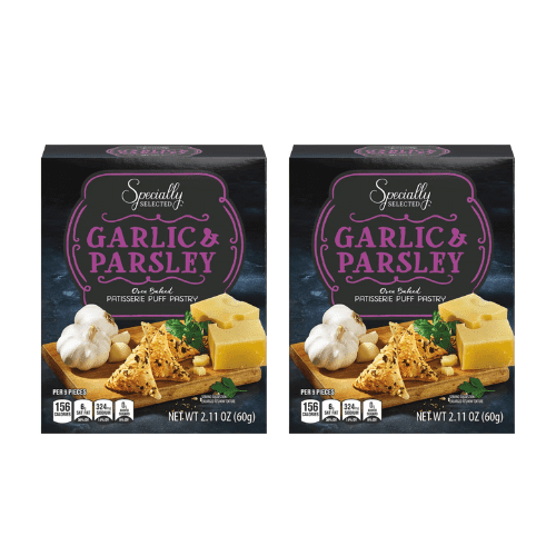 Specially Selected Garlic & Parsley Oven Baked Puff Pastry, 2.11 oz,2 Pack